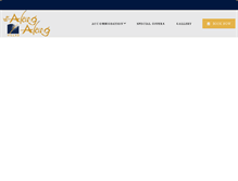 Tablet Screenshot of alang-alangvillas.com